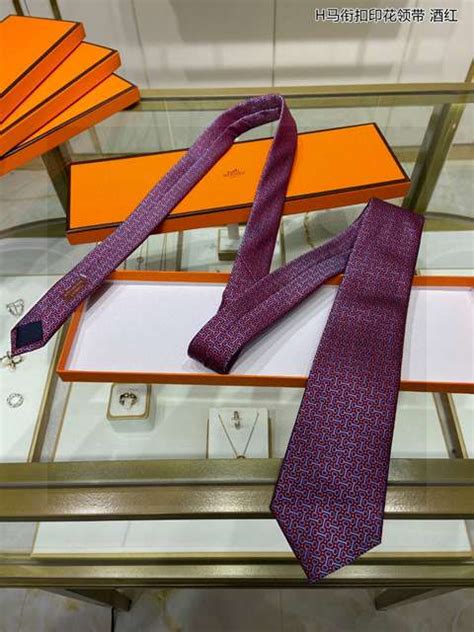 hermes neckties replica|hermes tie marks.